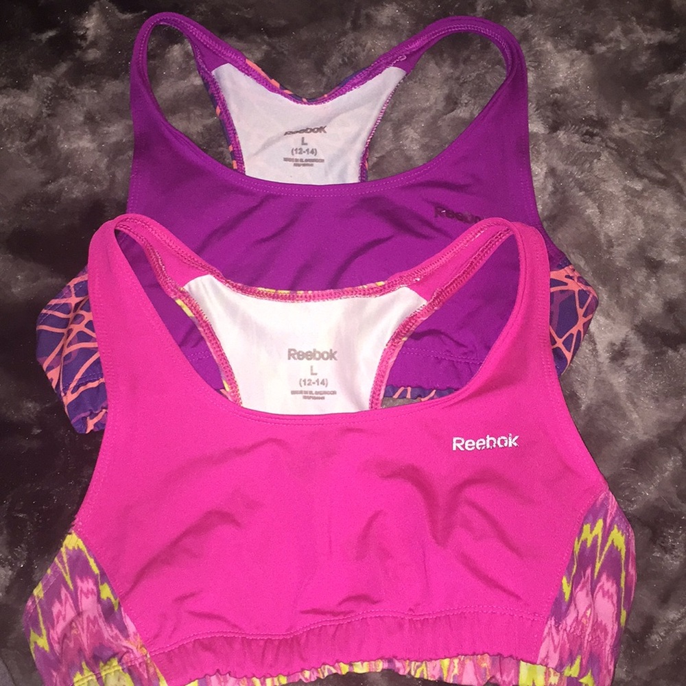 2 Reebok sports bras - not for sale anymore